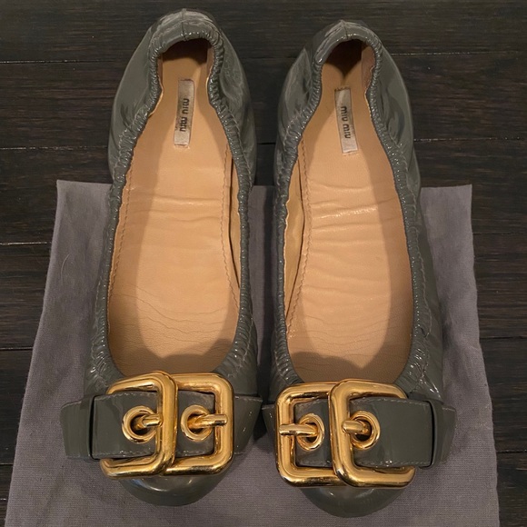 Miu Miu Ballerina Flats - Picture 2 of 5